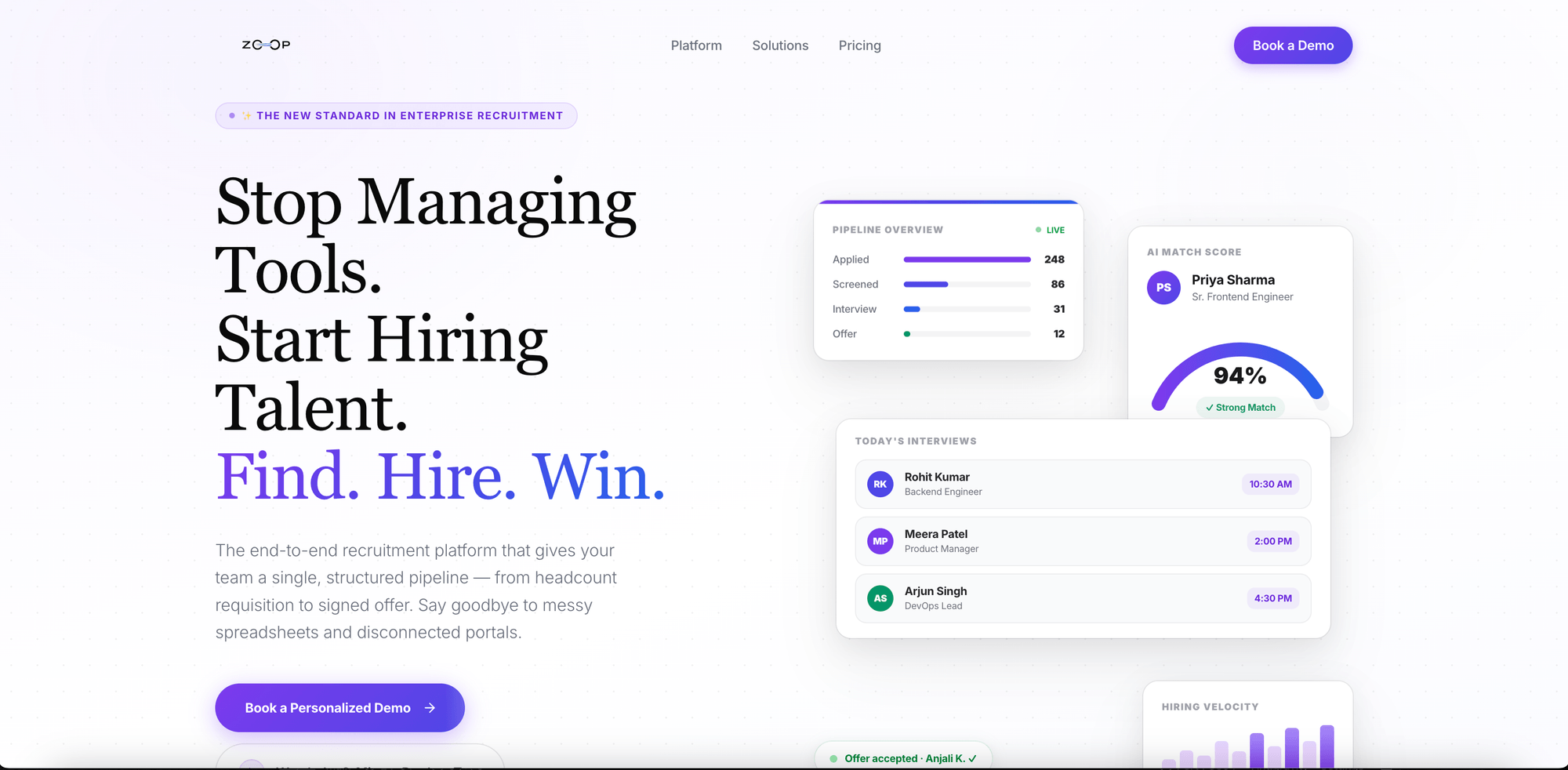 Modern website development for business growth