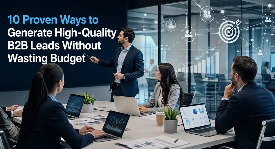 10 Proven Ways to Generate High-Quality B2B Leads Without Wasting Budget