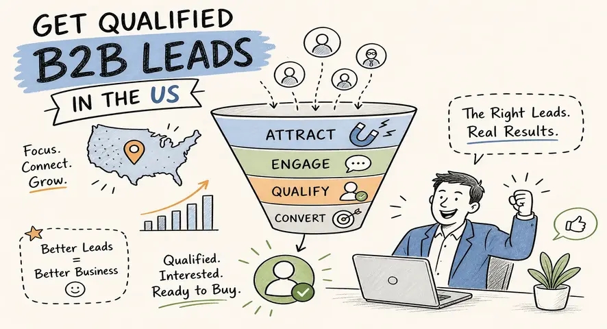10 Proven Ways to Get Qualified B2B Leads in the US