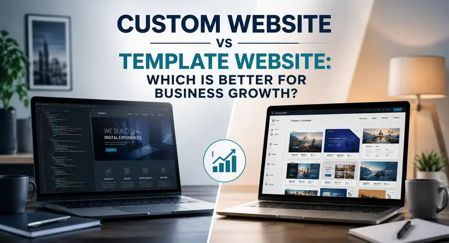 Custom Website vs Template Website: Which Is Better for Business Growth?