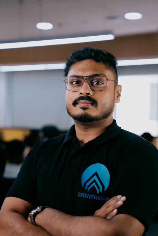 Aakash MK, Chief Execution Officer at Growthmak